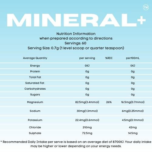 Mineral+ Daily Electrolytes - Single