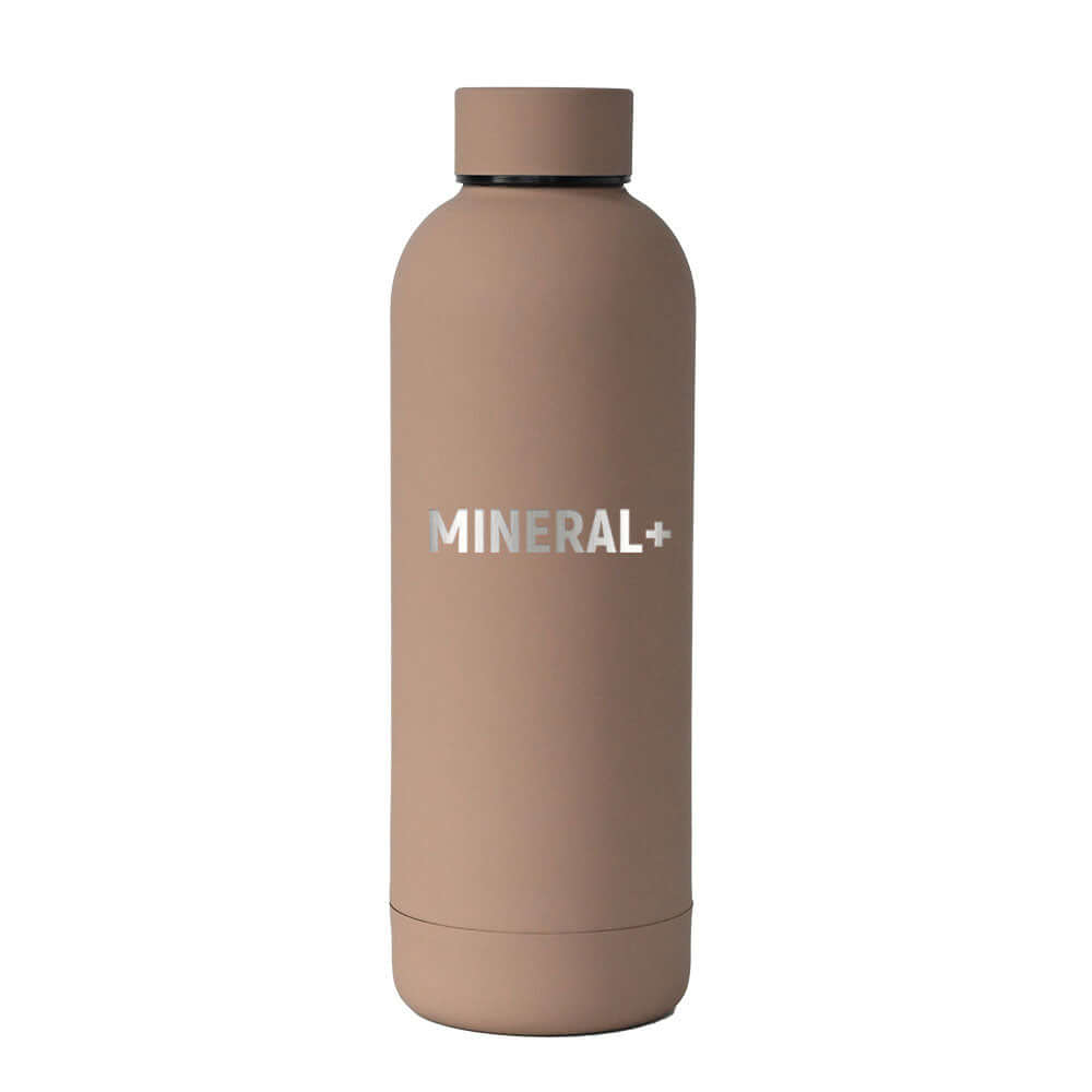 Mineral+ Rubberised Thermos Water Bottle - 500ml